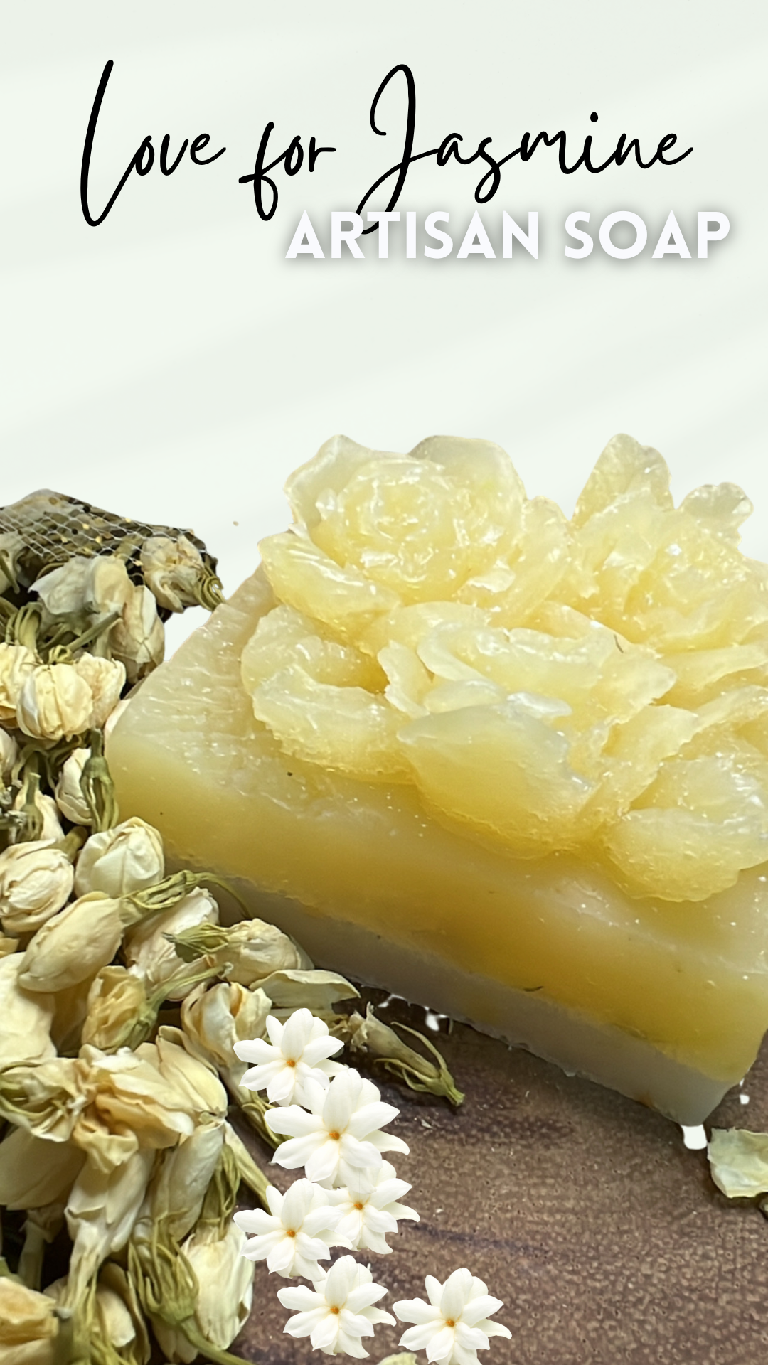 Love for Jasmine Artisan Soap