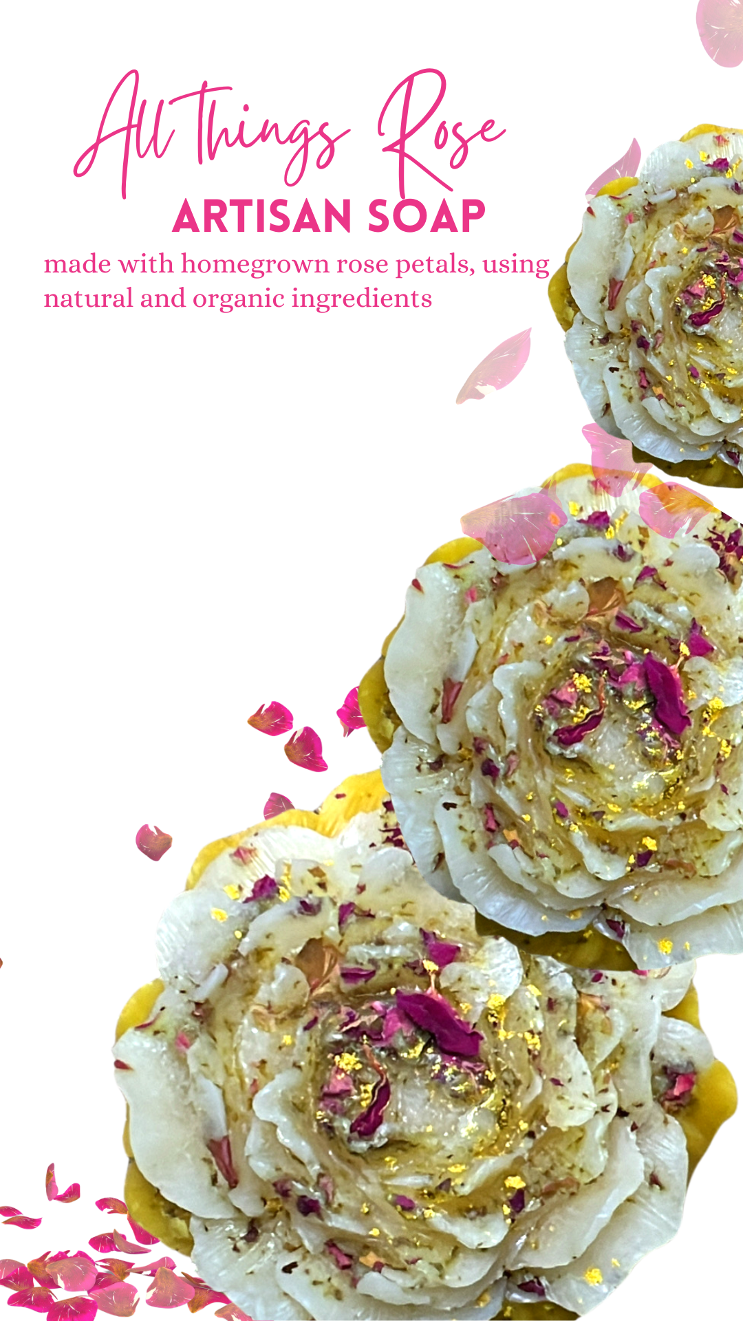 All about Rose Artisan Soap