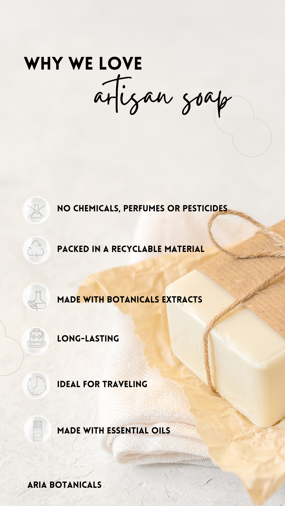 Love for Jasmine Artisan Soap