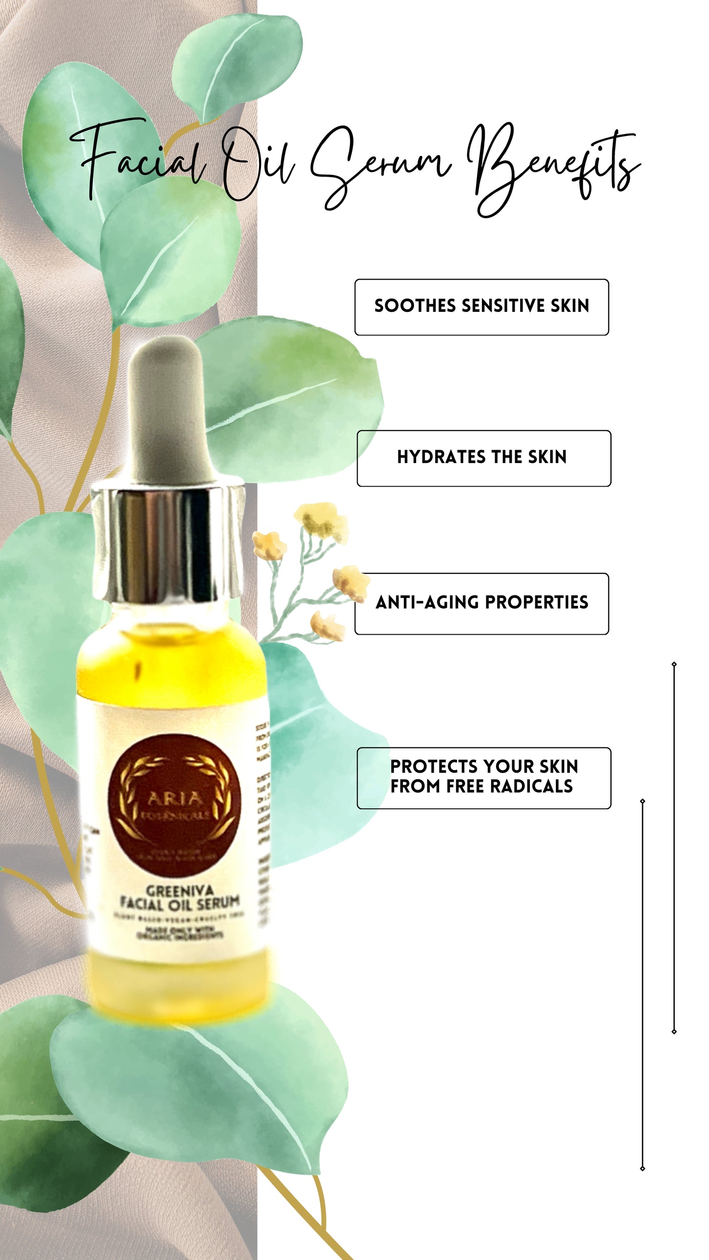 Greeniva Facial Oil Serum