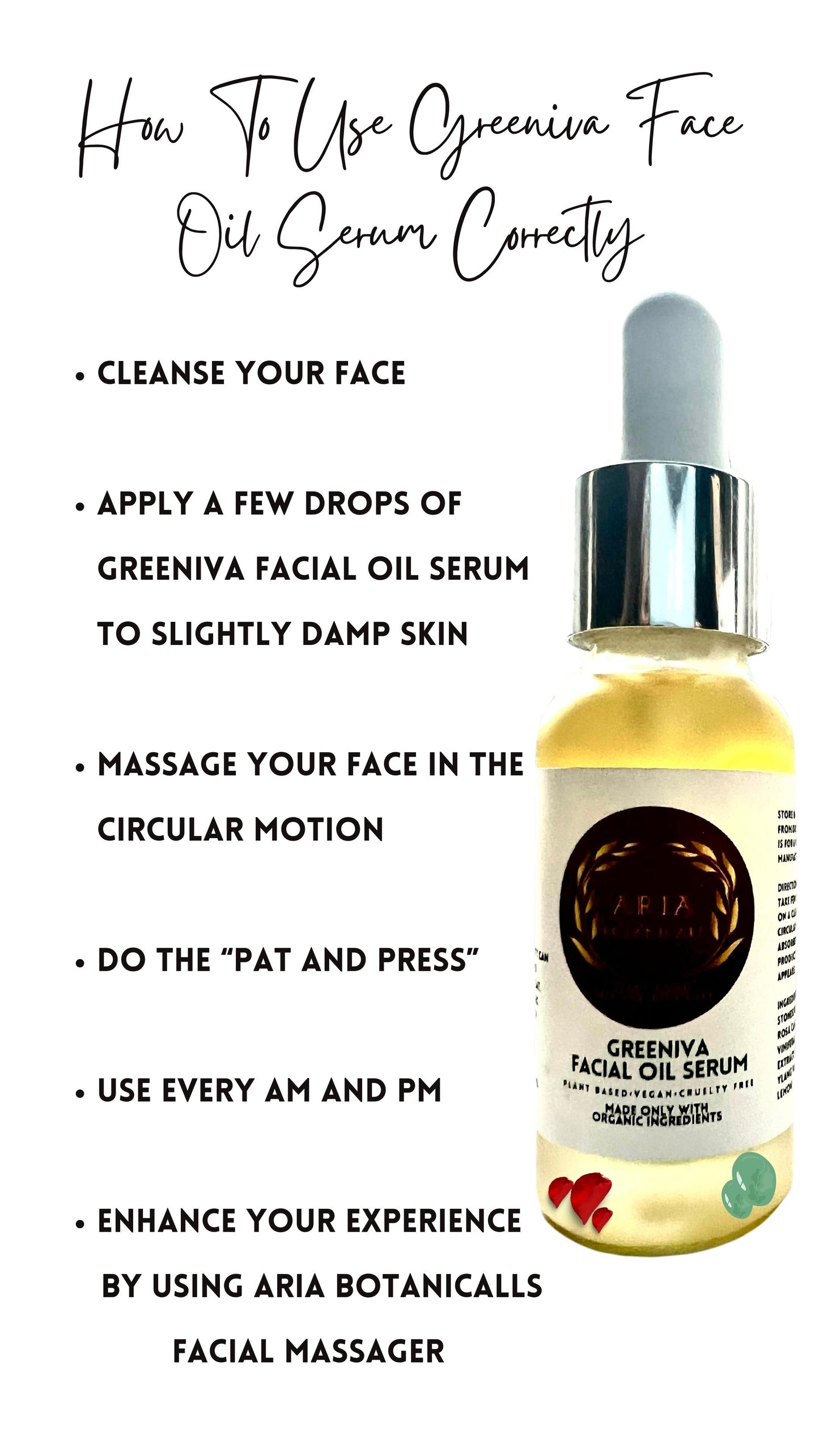 Greeniva Facial Oil Serum