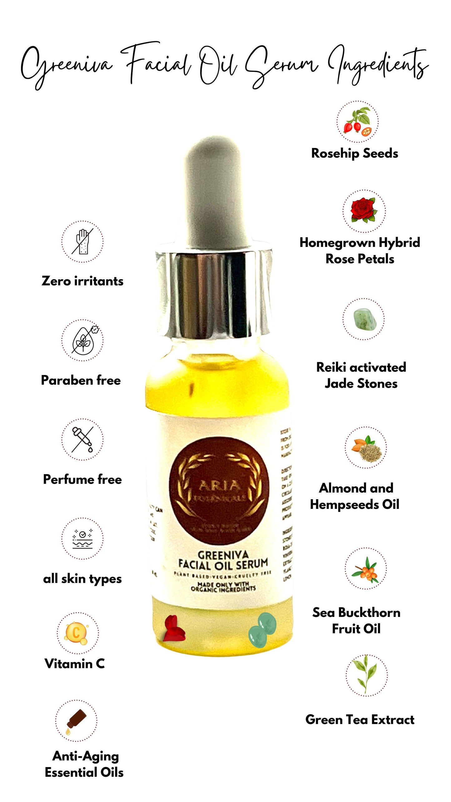 Greeniva Facial Oil Serum