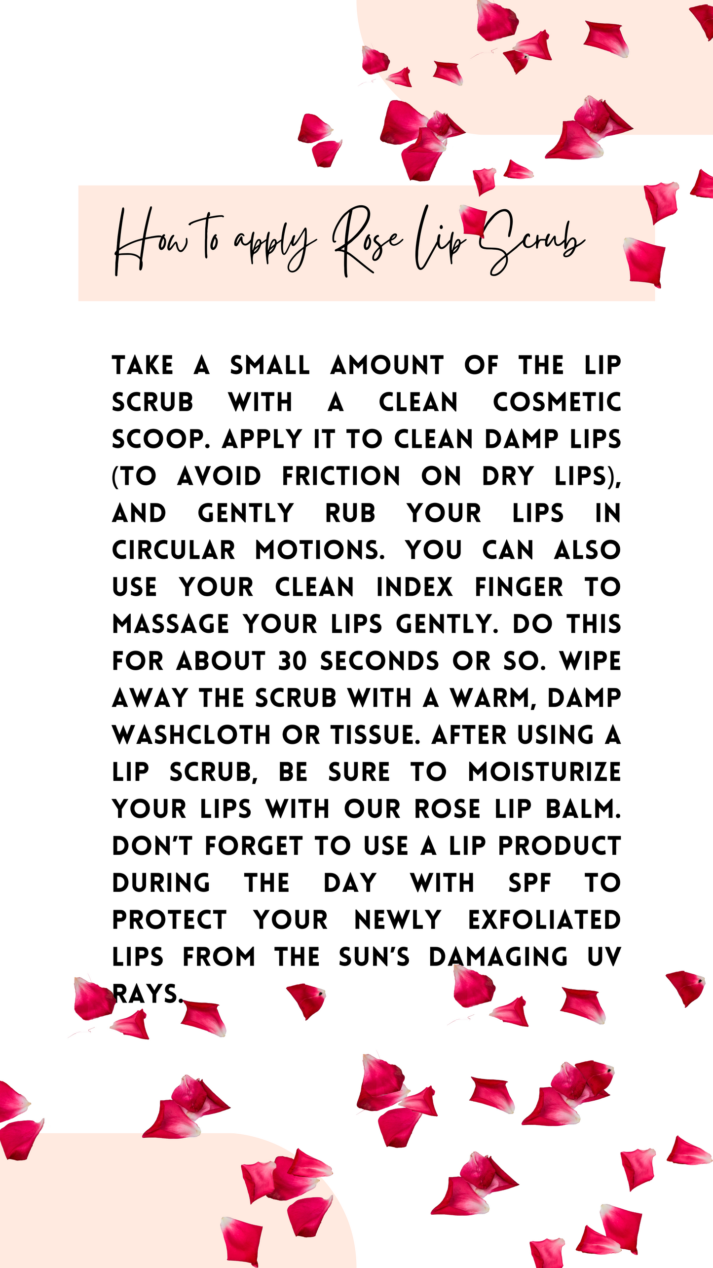 Lip Scrub and Balm